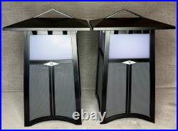 Acoustic Research AWSF100 Lantern Speakers Outdoor Bluetooth Rechargeable Pair