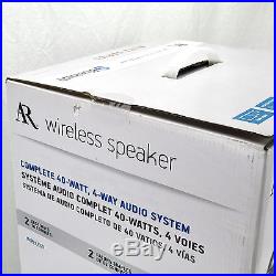 Acoustic Research AWSHTB AR Hatteras Indoor/Outdoor Wireless Bluetooth Speaker