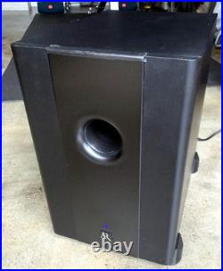 Acoustic Research Active Powered Subwoofer Speaker AR HC5 100 Watt TESTED WORKS