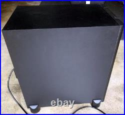 Acoustic Research Active Powered Subwoofer Speaker AR HC5 100 Watt TESTED WORKS