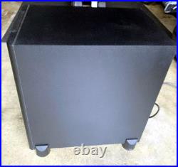 Acoustic Research Active Powered Subwoofer Speaker AR HC5 100 Watt TESTED WORKS