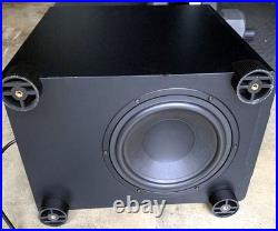 Acoustic Research Active Powered Subwoofer Speaker AR HC5 100 Watt TESTED WORKS