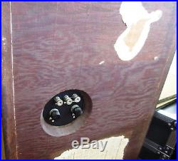 Acoustic Research Ar3 Pair Vintage High End Speakers As-is Untested