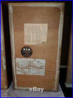 Acoustic Research Ar3 Speakers (very Early Serial Numbers)