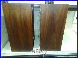 Acoustic Research Ar4x Speakers, Very Good Condition, Oiled Walnut