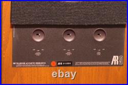 Acoustic Research Ar9 Speakers (pair) Exc. Working Cond Acoustic Research Ar9 Speakers (pair) Exc. Working Cond