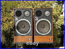 Acoustic Research Ar-11 Vintage Speakers Refoamed