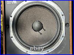 Acoustic Research Ar-11 Vintage Speakers Refoamed