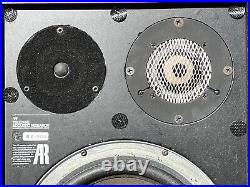 Acoustic Research Ar-11 Vintage Speakers Refoamed