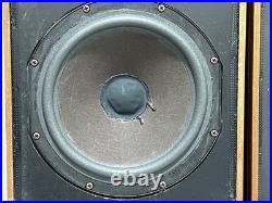 Acoustic Research Ar-11 Vintage Speakers Refoamed