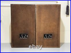 Acoustic Research Ar-11 Vintage Speakers Refoamed