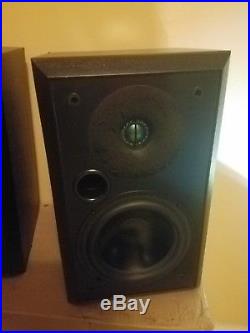 Acoustic Research Ar-15 Bookshelf Speakers Consecutive Serial numbers