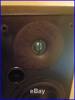 Acoustic Research Ar-15 Bookshelf Speakers Consecutive Serial numbers