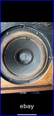 Acoustic Research Ar-2ax 1 Pair Vintage Speakers Working Condition Stand