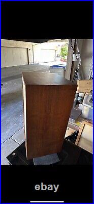 Acoustic Research Ar-2ax 1 Pair Vintage Speakers Working Condition Stand