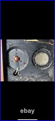 Acoustic Research Ar-2ax 1 Pair Vintage Speakers Working Condition Stand