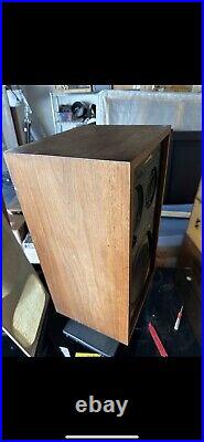 Acoustic Research Ar-2ax 1 Pair Vintage Speakers Working Condition Stand