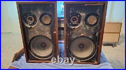 Acoustic Research Ar-2ax Speakers Pair Great Sound