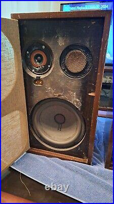 Acoustic Research Ar-2ax Speakers Pair Great Sound