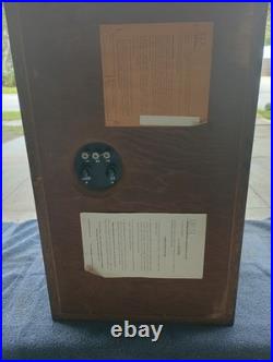 Acoustic Research, Ar-3 Speaker Pair, Profesionally Restored