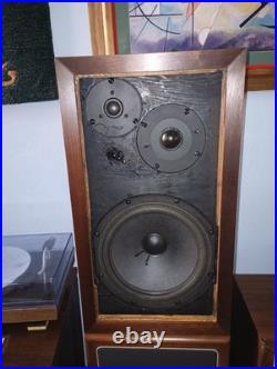 Acoustic Research, Ar-3 Speaker Pair, Profesionally Restored