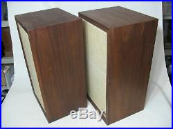Acoustic Research Ar-3a Speakers Pair (2 Unitis) Vintage Wood Finish Great Condi