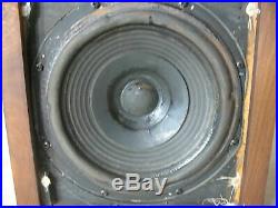 Acoustic Research Ar-3a Speakers Pair (2 Units) Vintage Alinco Woofer Wood Finis