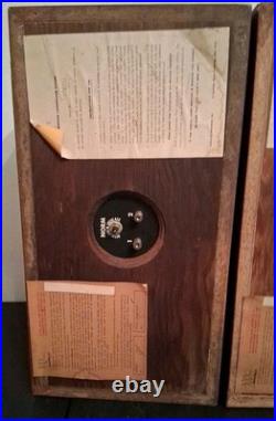 Acoustic Research Ar 4x Vintage Speakers Restoration Repair Project