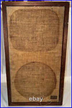 Acoustic Research Ar-5 Speaker Cabinet Vintage 1970s For Parts Or Repair