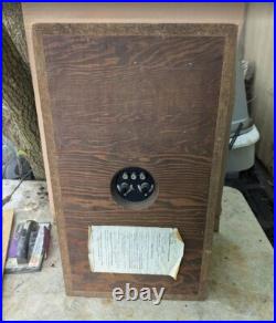Acoustic Research Ar-5 Speaker Cabinet Vintage 1970s For Parts Or Repair