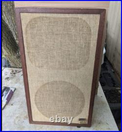 Acoustic Research Ar-5 Speaker Cabinet Vintage 1970s For Parts Or Repair