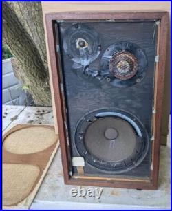 Acoustic Research Ar-5 Speaker Cabinet Vintage 1970s For Parts Or Repair