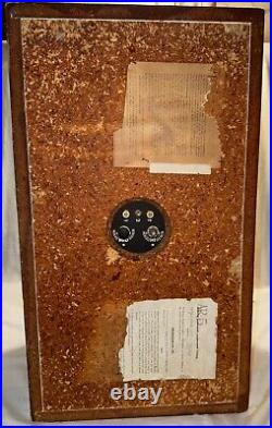 Acoustic Research Ar-5 Speaker Cabinet Vintage 1970s For Parts Or Repair