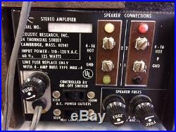 Acoustic Research Ar Amplifier, Ar Fm Tuner, Set #2