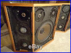 Acoustic Research Ar-lst Speakers, Natural Cherry, Our Very Best Guaranteed