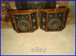 Acoustic Research Ar-lst Speakers, Totally Restored & Guaranteed