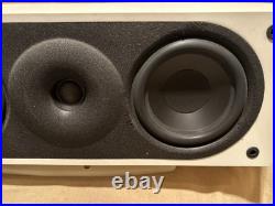 Acoustic Research Center Channel AR Speaker AR4c White Tested Works Loud Sound