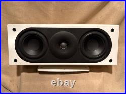 Acoustic Research Center Channel AR Speaker AR4c White Tested Works Loud Sound