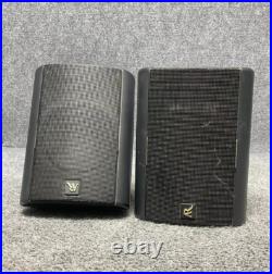 Acoustic Research Edge Sequel Bookshelf Speakers Pair Black