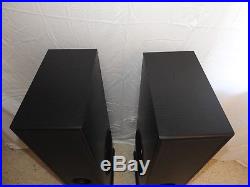 Acoustic Research Floorstanding Speakers Model 312HO Black + 8' Monster Cable