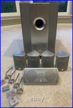 Acoustic Research HC5S 5.1 Home Theater Speaker System Aluminum Body Acoustic Research HC5S 5.1 Home Theater Speaker System Aluminum Body