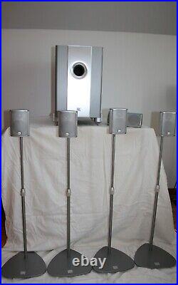 Acoustic Research HC5S 5.1 Home Theater Speaker System Aluminum Body Acoustic Research HC5S 5.1 Home Theater Speaker System Aluminum Body