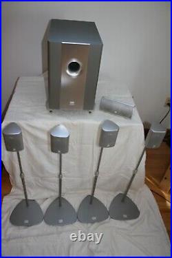 Acoustic Research HC5S 5.1 Home Theater Speaker System Aluminum Body Acoustic Research HC5S 5.1 Home Theater Speaker System Aluminum Body
