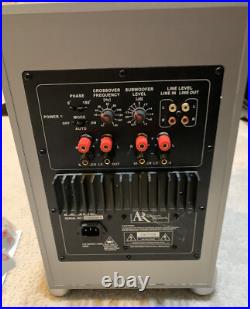 Acoustic Research HC5S 5.1 Home Theater Speaker System Aluminum Body Acoustic Research HC5S 5.1 Home Theater Speaker System Aluminum Body