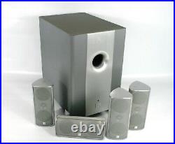 Acoustic Research HC5 Powered Subwoofer/HT50 Surround Sound Satellite Speakers