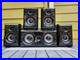 Acoustic Research HC6 Speaker Set of 5 withCenter Channel Home Theater Piano Black
