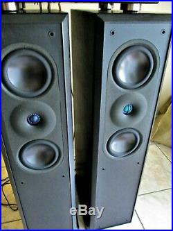 Acoustic Research Hi-Res AR5 Speakers & AR-CS-25 Center Channel & Yamaha Recieve