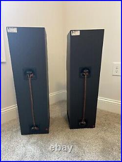 Acoustic Research M4 Holographic Imaging Speakers Great Condition Fully Tested