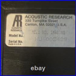 Acoustic Research MC. 1 HOL IMAGING Center Speaker 1.0 Channel Wired Black
