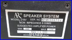 Acoustic Research Model 218V Free shipping